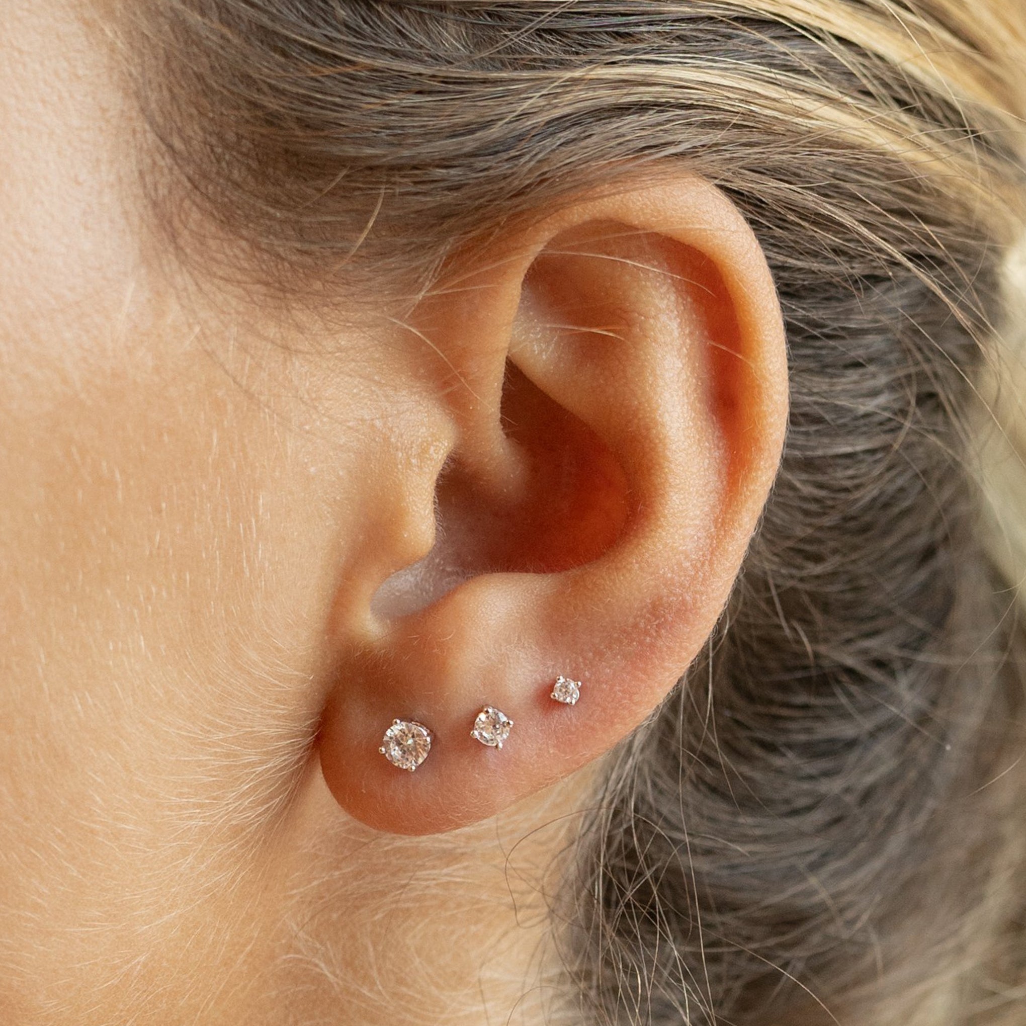 CZ Studs Set - Image 4