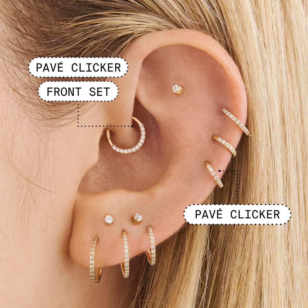 8mm Pave Clicker - Image 7