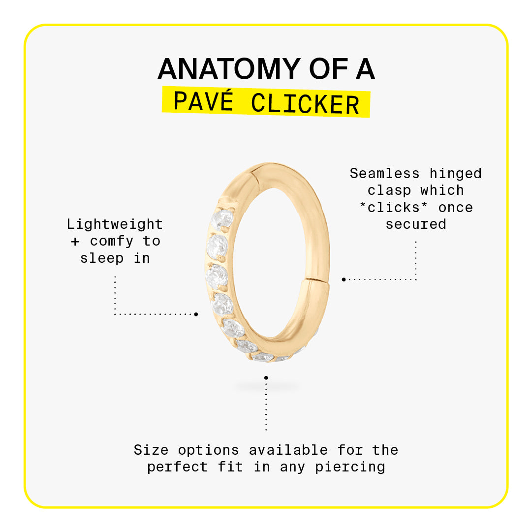 8mm Pave Clicker - Image 6