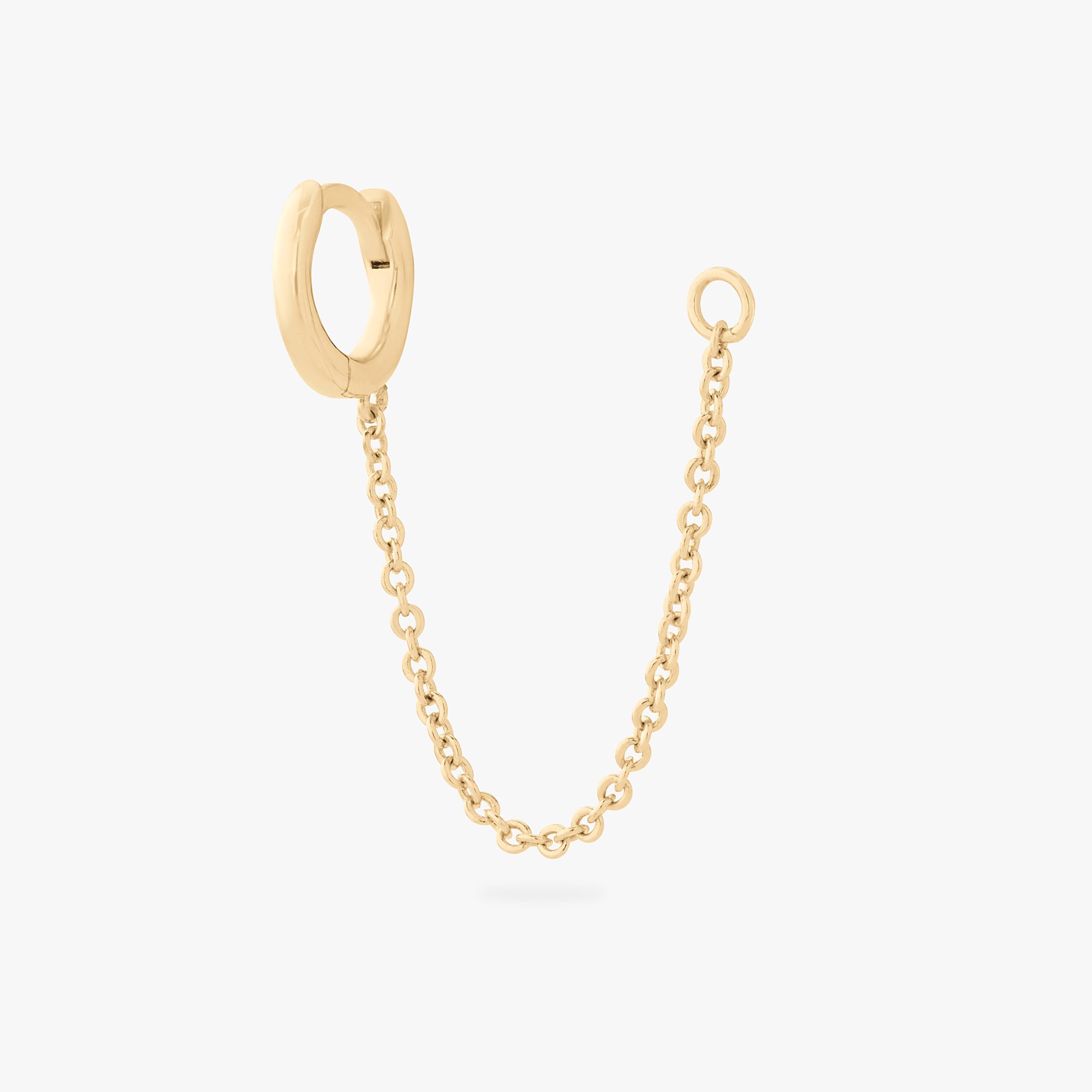 Micro Slim Chain Huggie