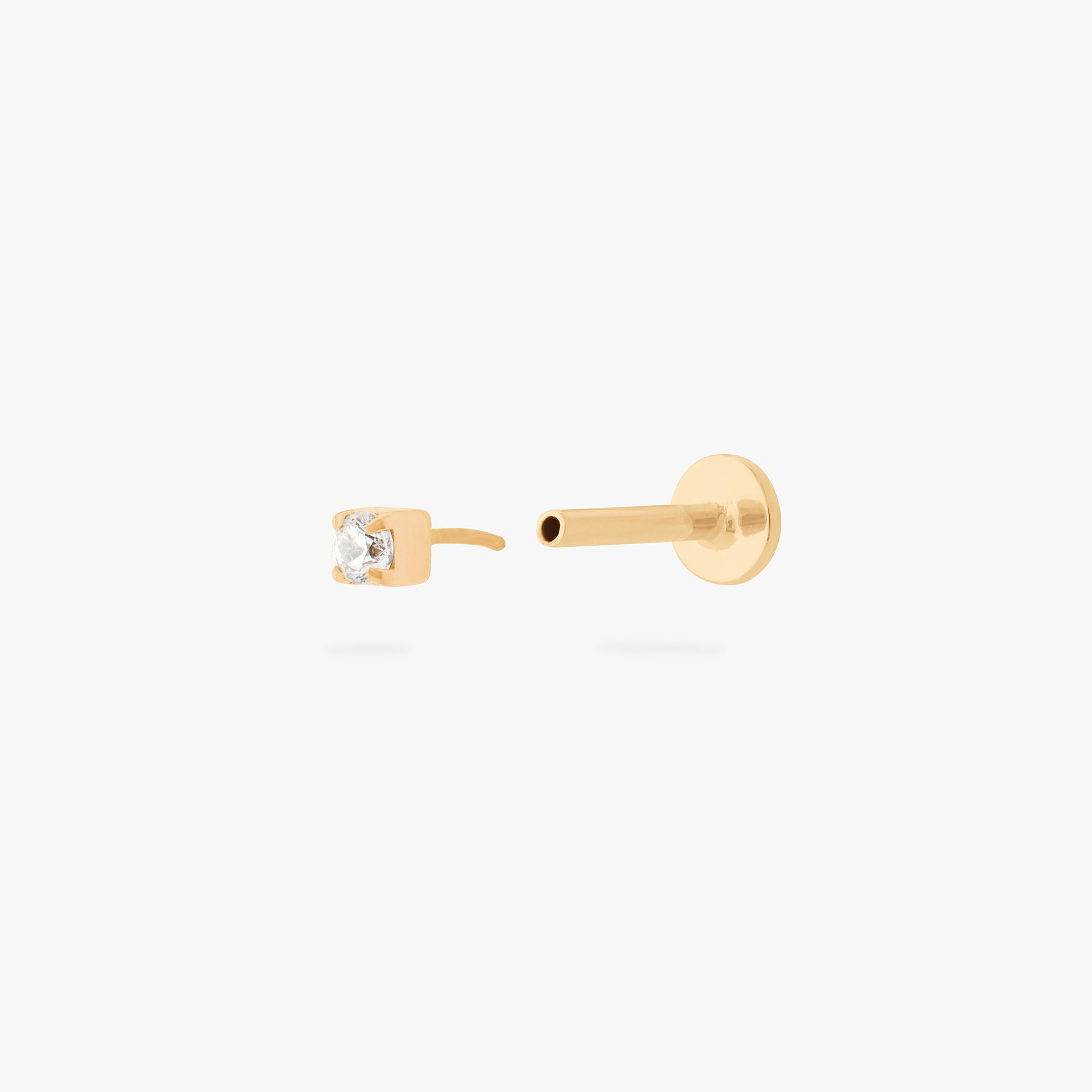 Mini CZ Flatback Stud - Image 3