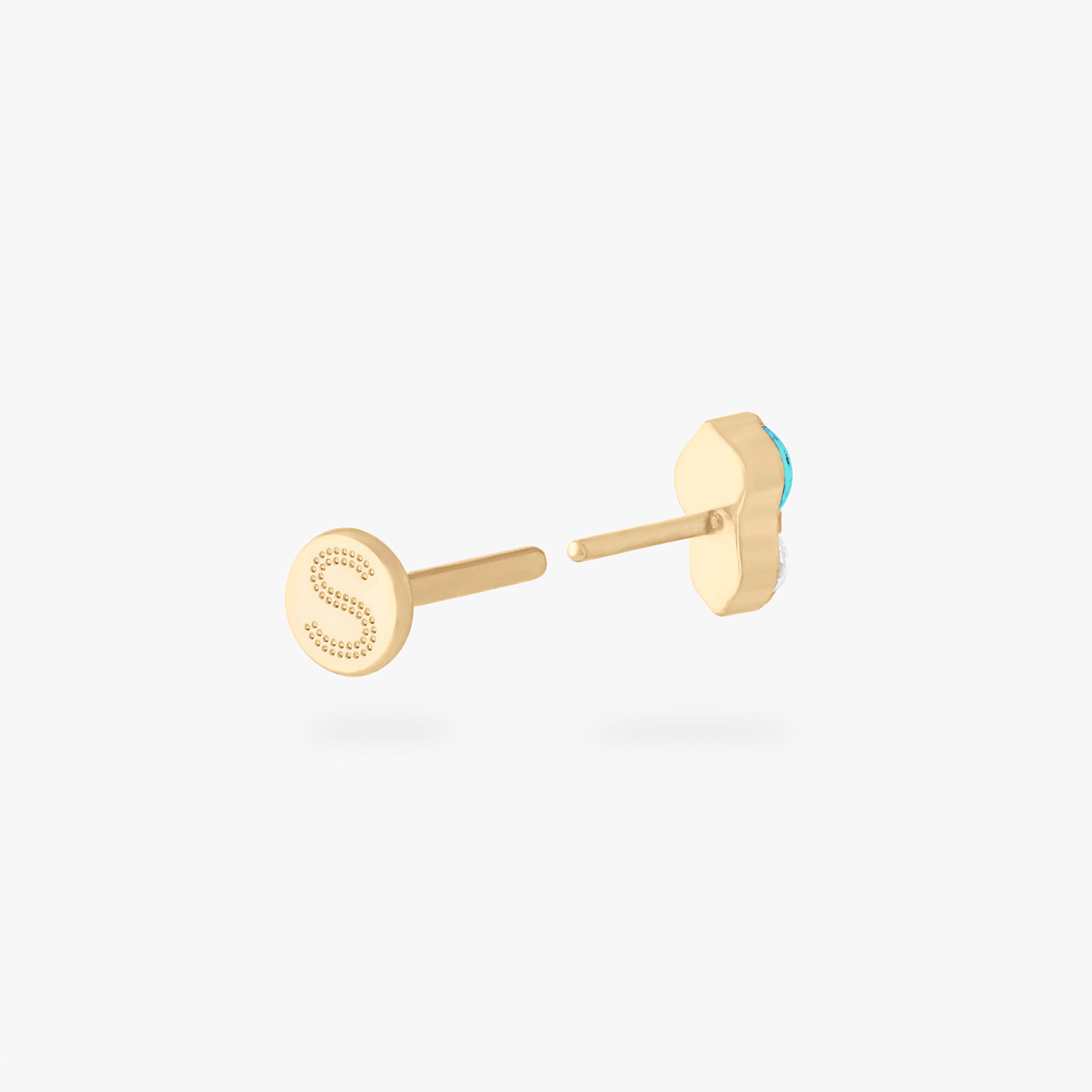 Stacked CZ Flatback Stud - Image 17