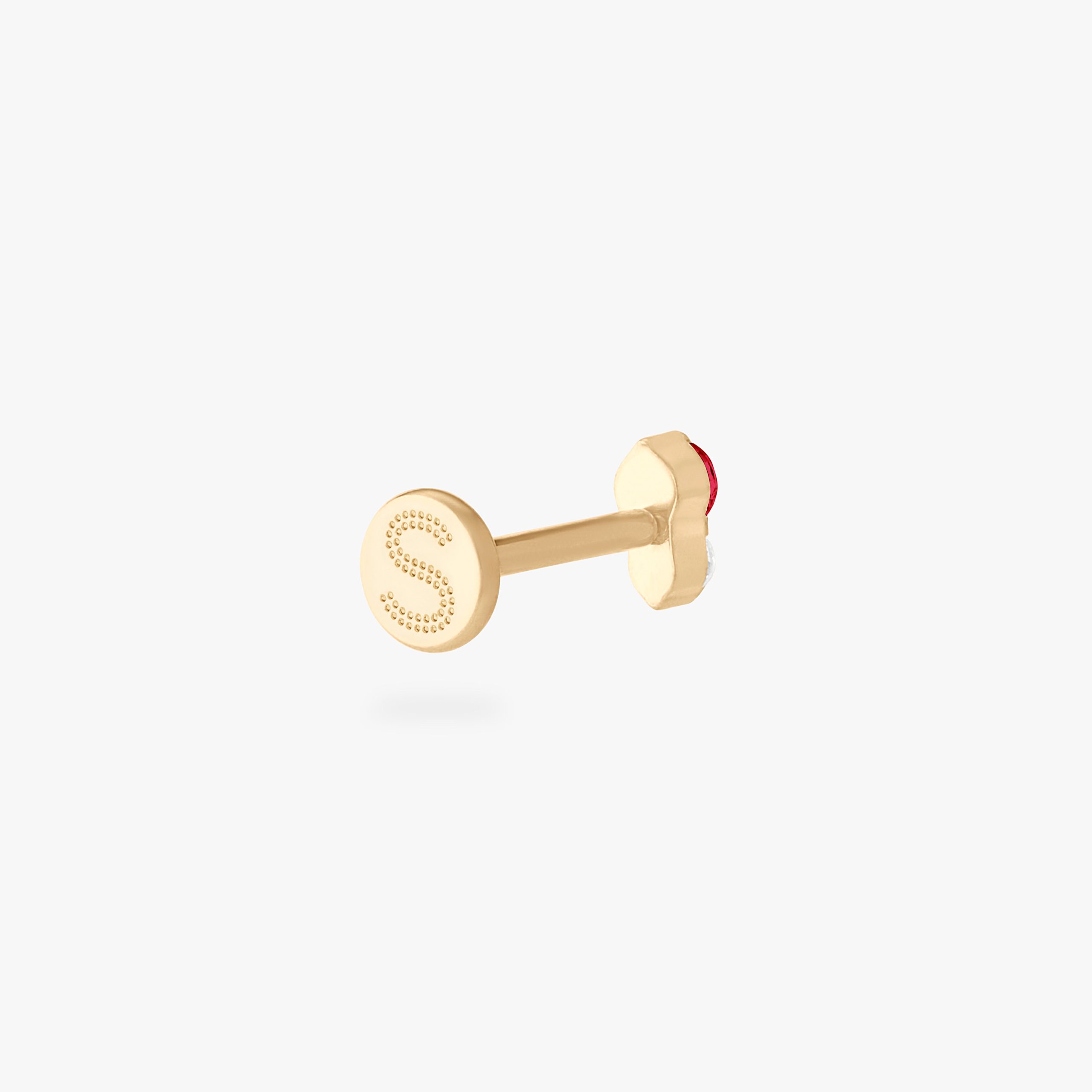 Stacked CZ Flatback Stud - Image 6