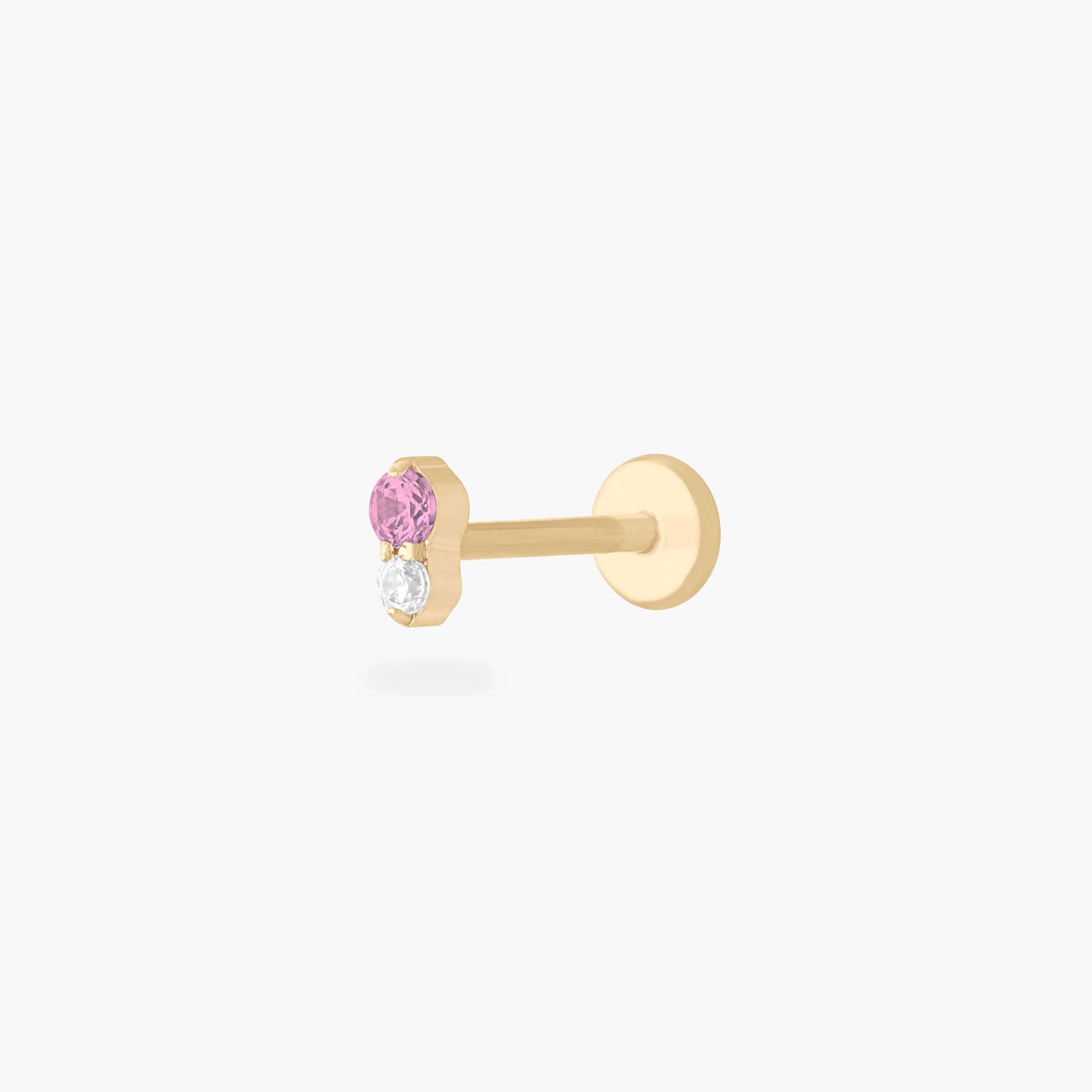 Stacked CZ Flatback Stud - Image 23
