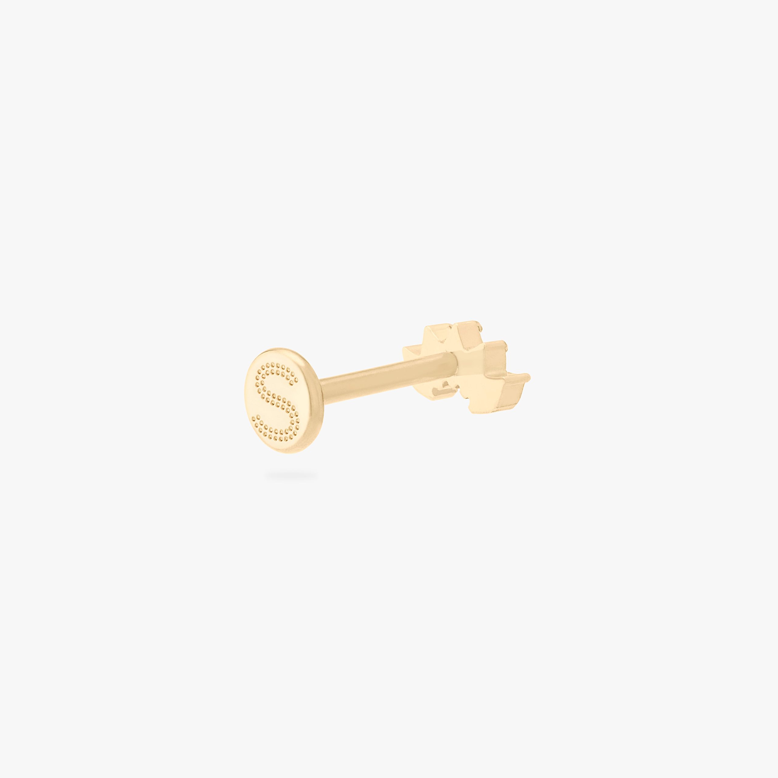 Micro Crown Marquise Flatback Stud - Image 5