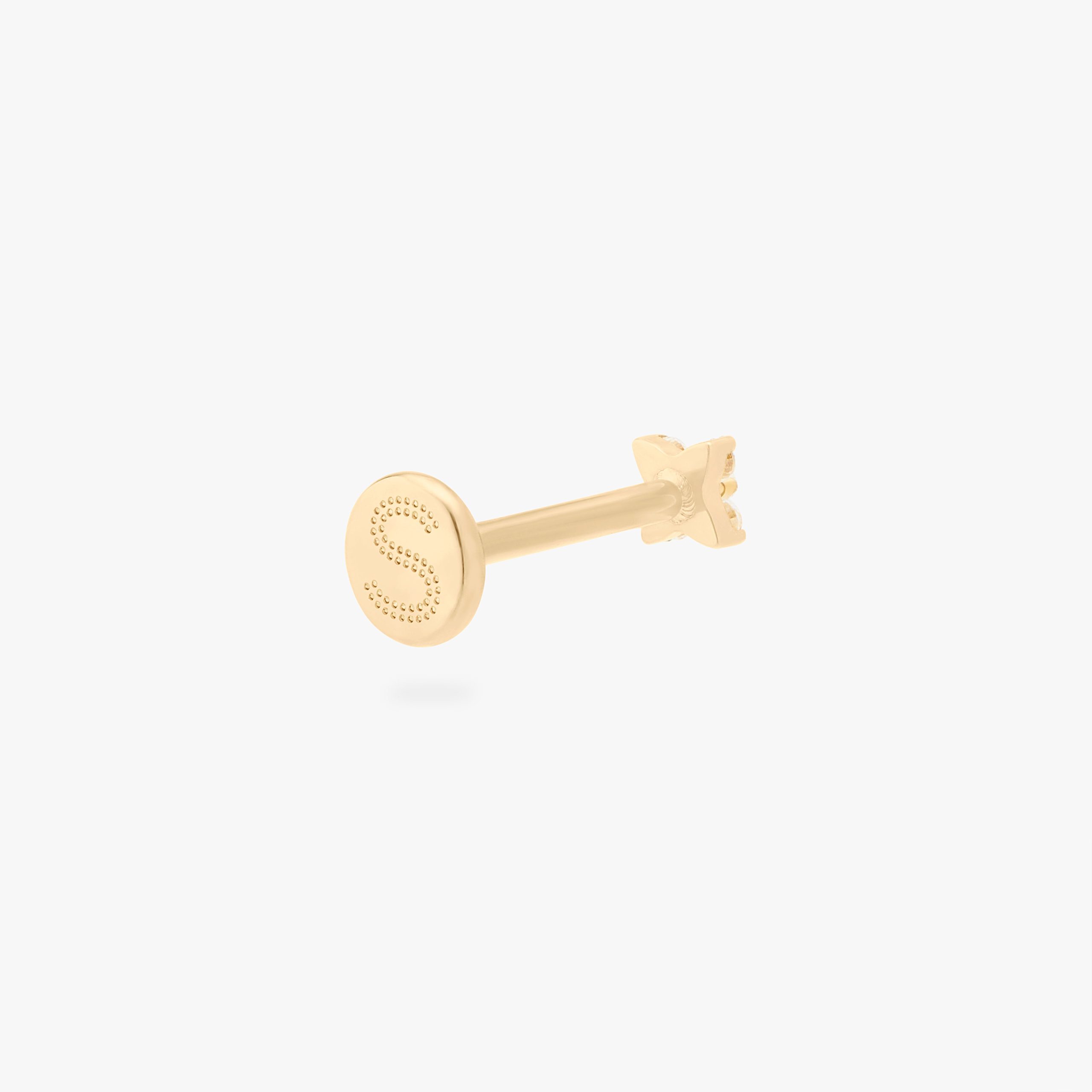 Pave X Flatback Stud - Image 5