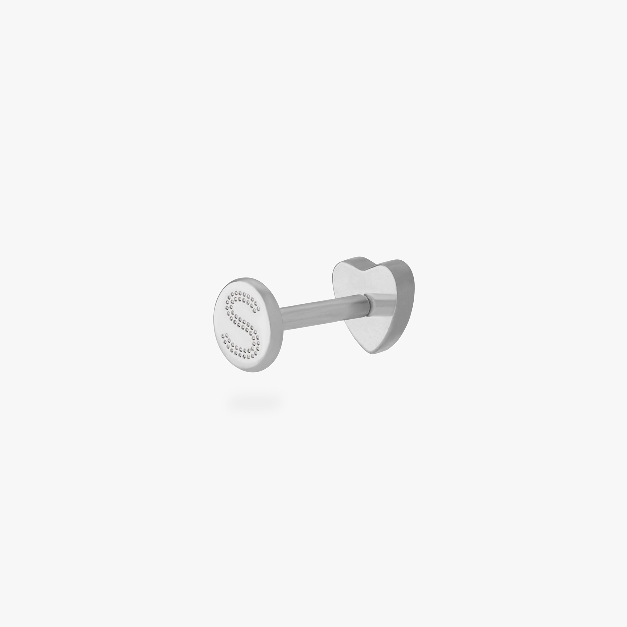 Titanium Enamel Heart Flatback - Image 4