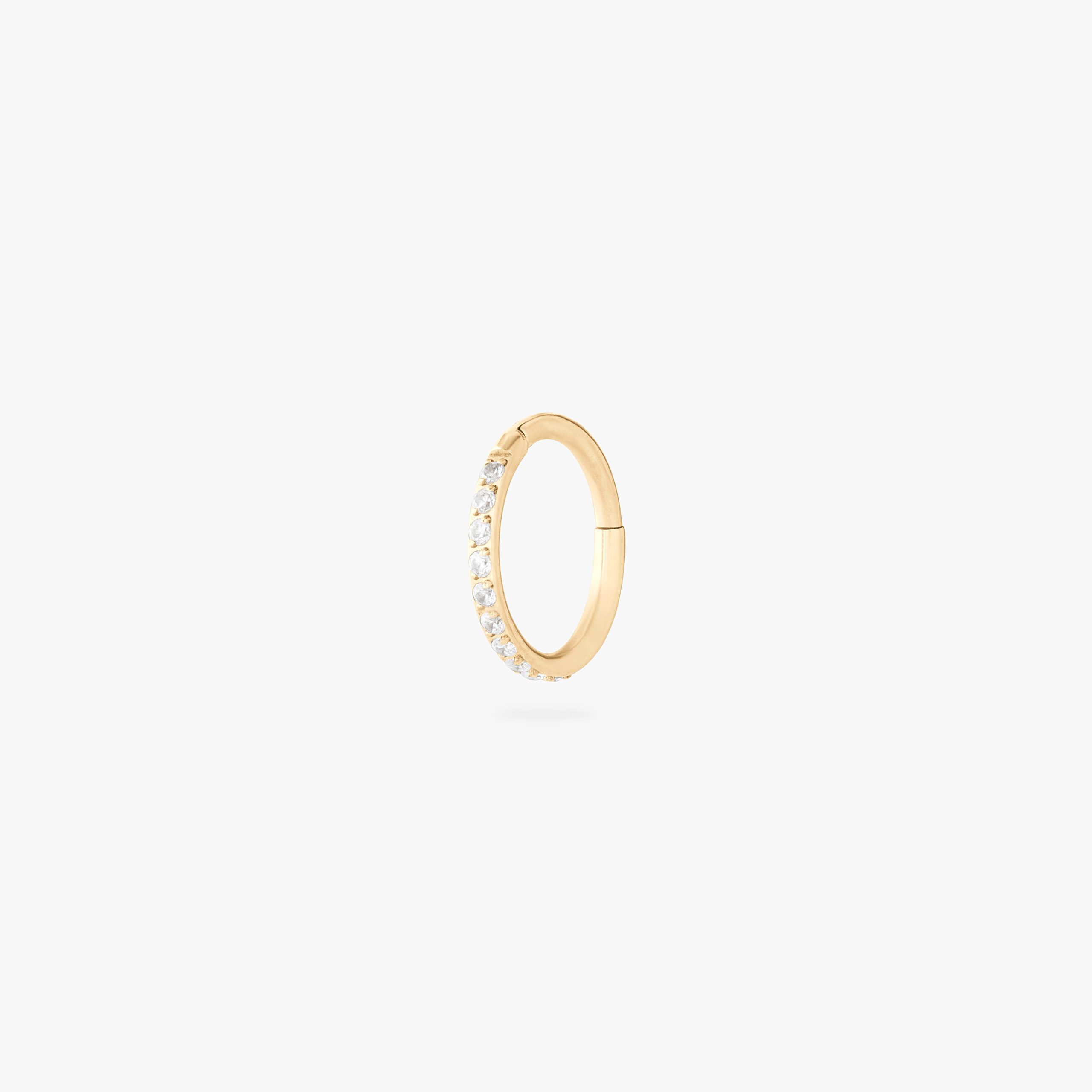 8mm Pave Clicker