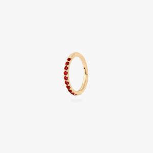 8mm Pave Clicker