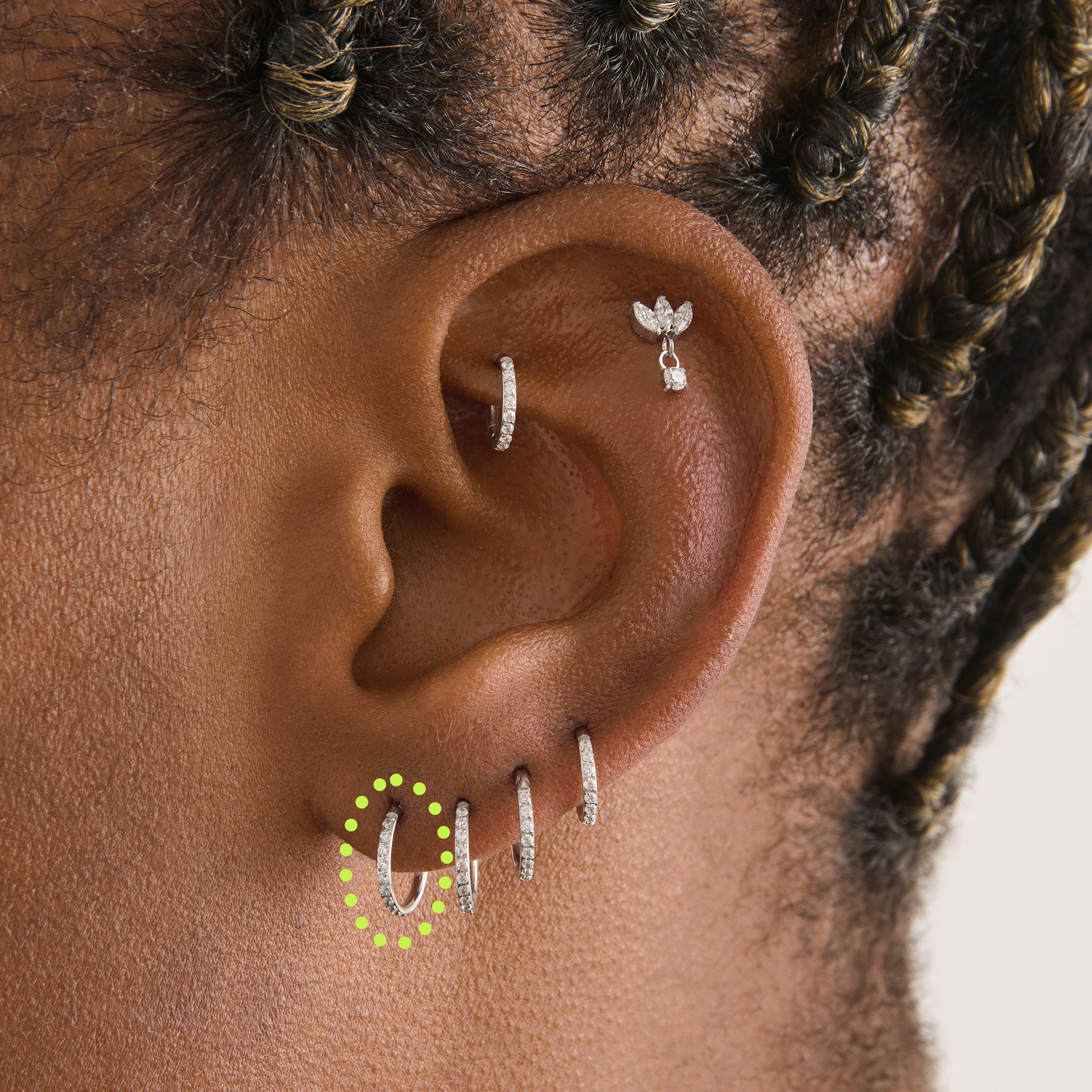 8mm Pave Clicker - Image 9
