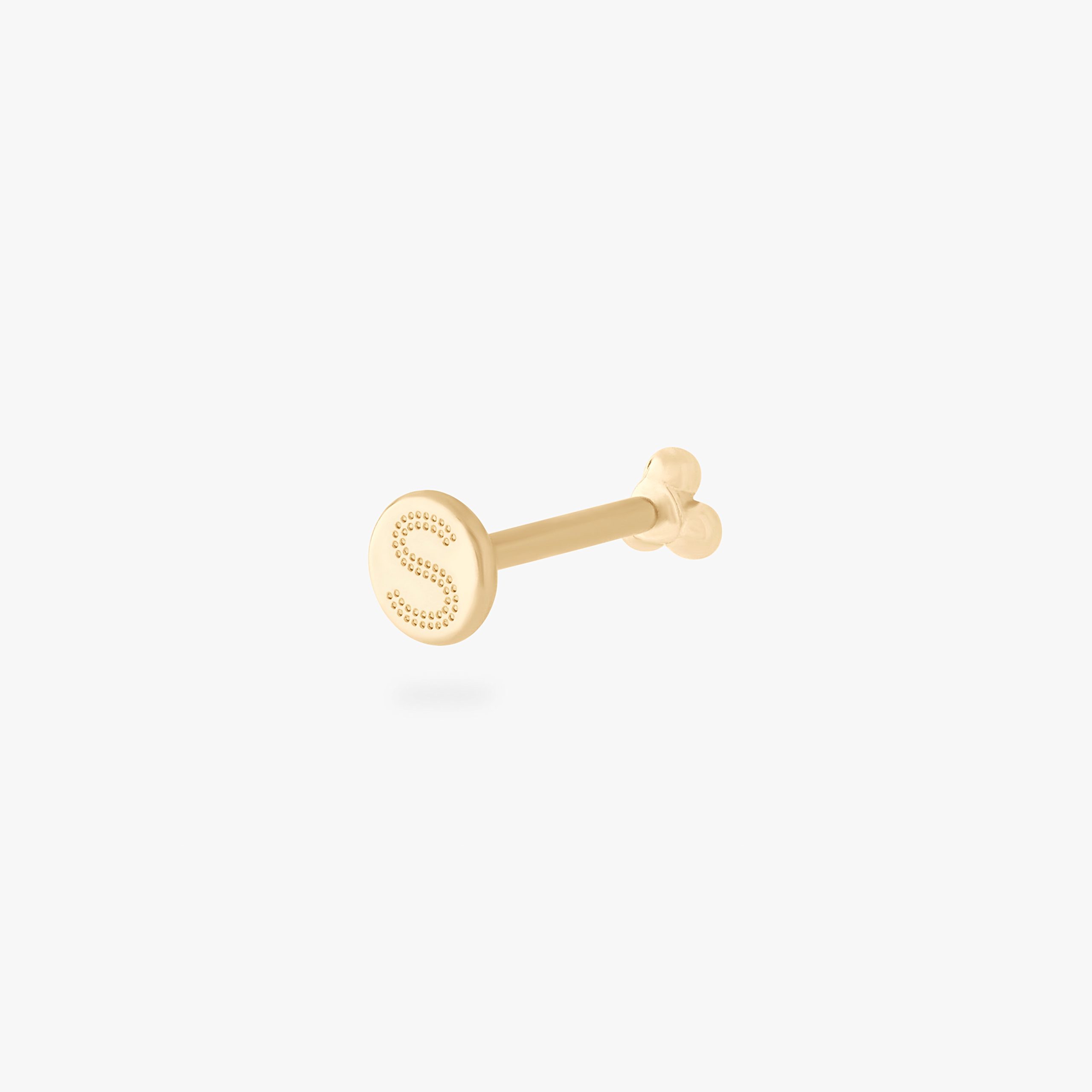 14K Trinity Ball Flatback - Image 5