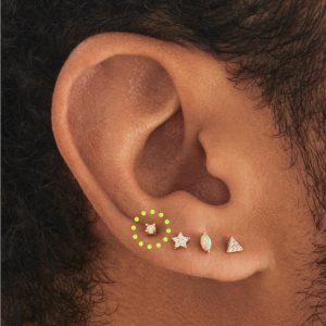 Alternative view of 14K Opal Flatback