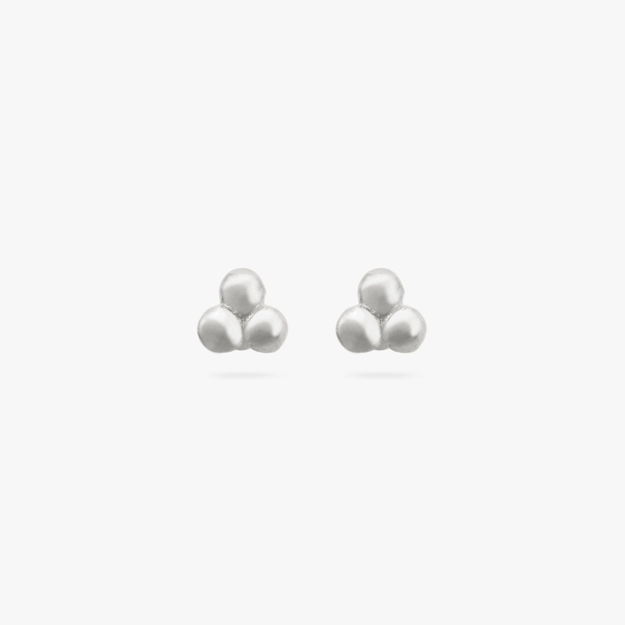 Beaded Triad Stud - Image 8