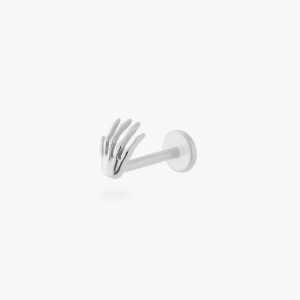 Alternative view of Skeleton Hand Flatback Stud
