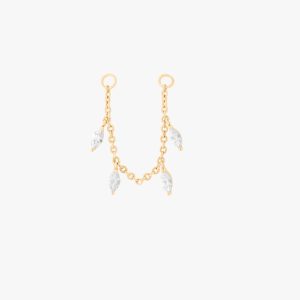 Marquise Dangle Connector Chain